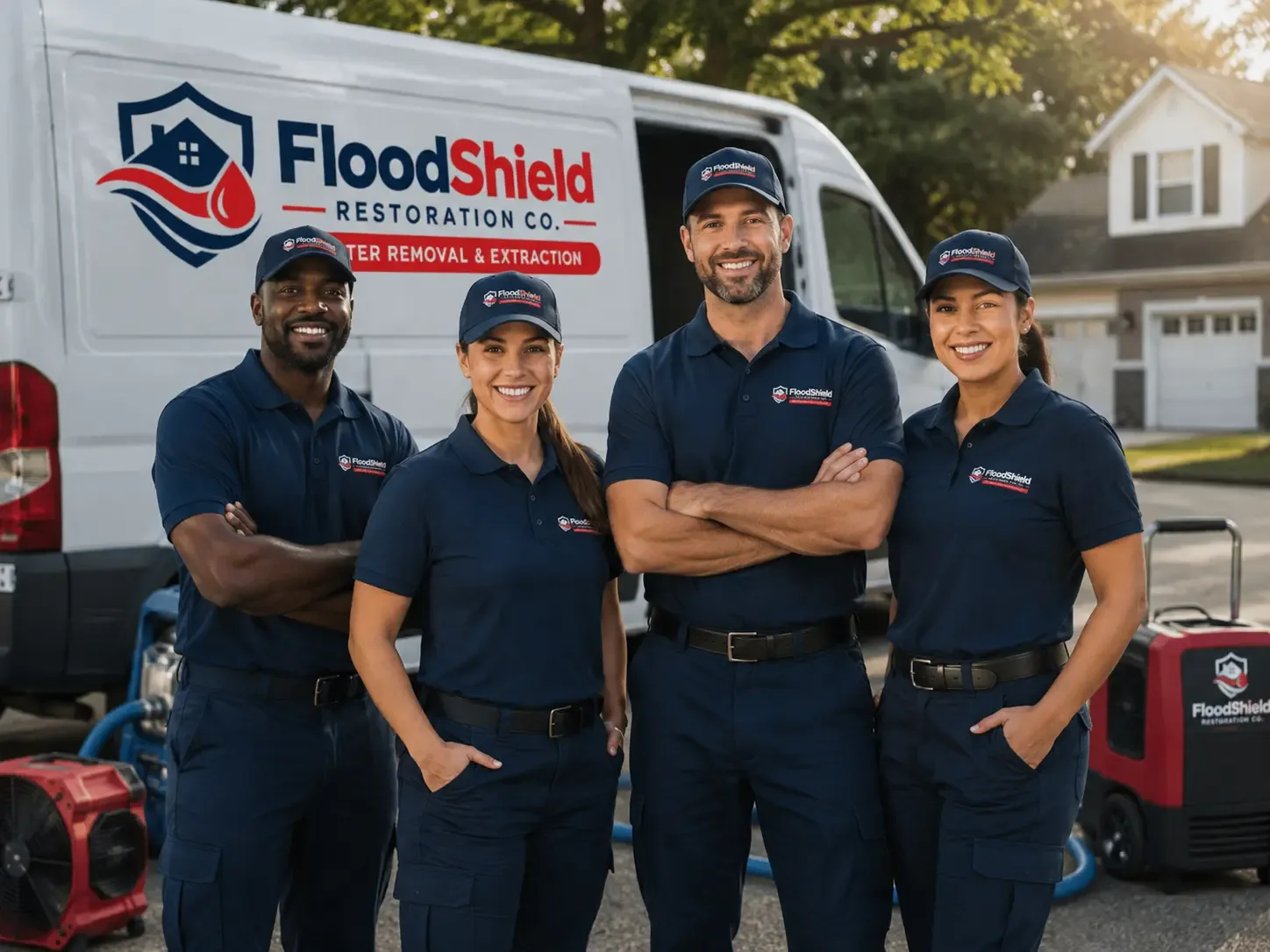 Flood Damage Restoration company in Burlington, WA